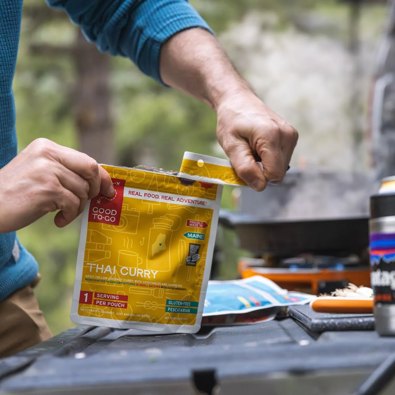 GOOD TO-GO Weekender 3-Pack | 2 Entrees   1 Breakfast | Camping Food, Backpacking Food | Just Add Water Meals, Backpacking Meals | Dehydrated Meals Taste Better Than Freeze Dried Meals