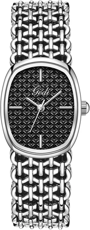 Gosasa Women's Gold Watches Vintage Bracelet Quartz Luxury Waterproof Ladies Oval Dress Chain Wrist Watch with Tools Included