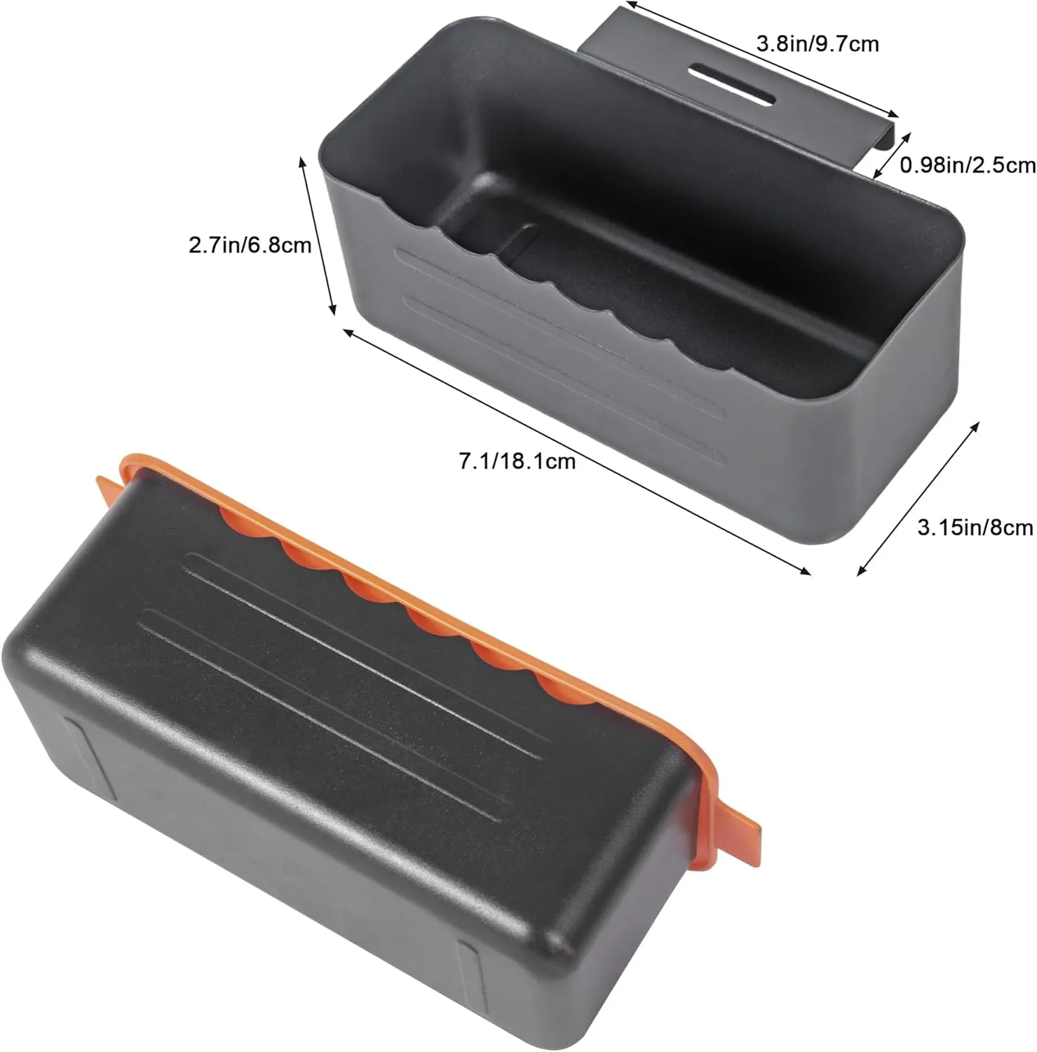 Grease trap for blackstone，griddle grease catcher/grease cup/drip tray/drip pans for blackstone griddle-17, 22, 28, 30 & 36 inches.