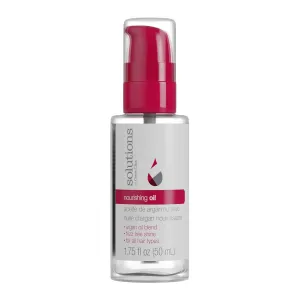 GREAT CLIPS Solutions Nourishing Oil, 1.75oz | Argan-Oil Blend Hydrates Hair & Skin | Great for Dry, Damaged Hair