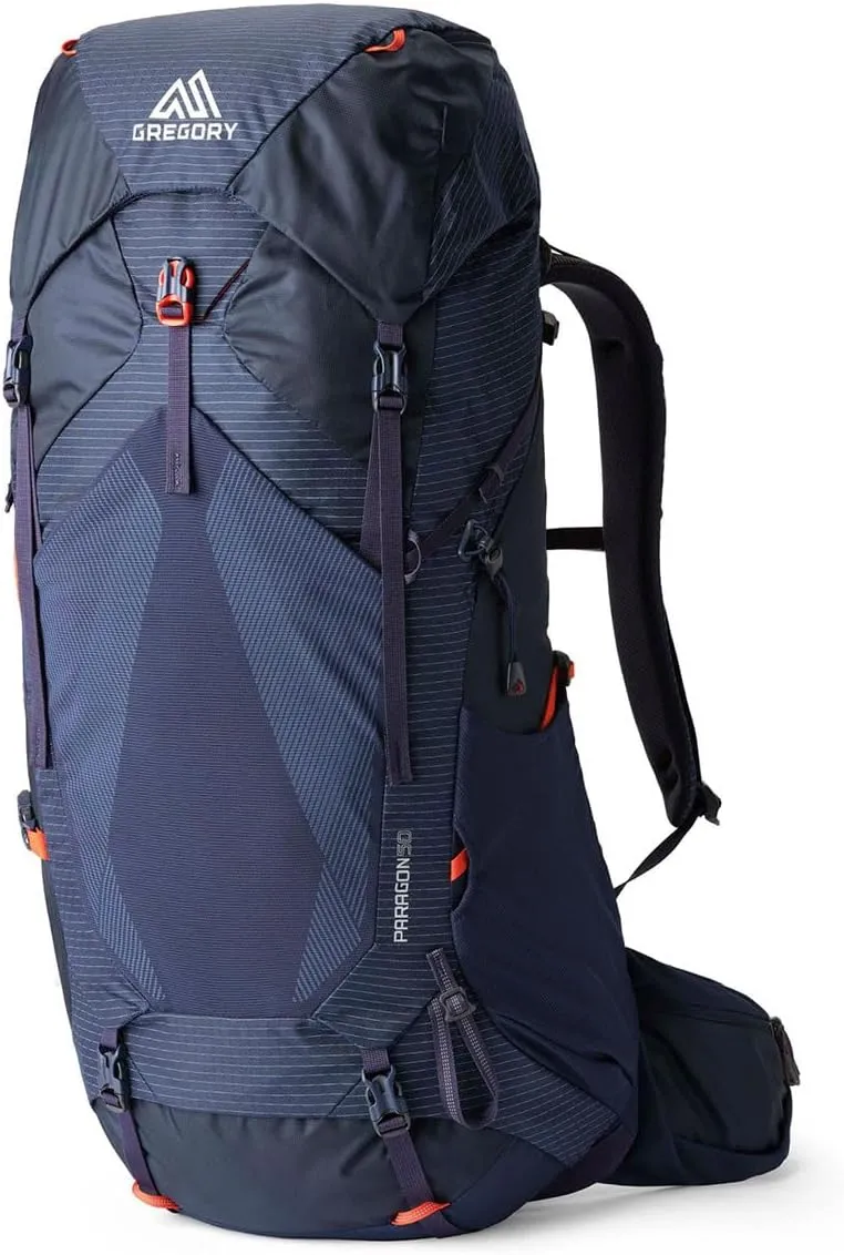 Gregory Paragon 50 Unisex Backpacking Pack, Medium/Large, Spark Navy