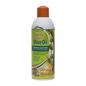 Gro Healthy Sofn Free Grohealthy Argan Oil & Olive Oil Nourishing Sheen Spray, 10.8 Oz