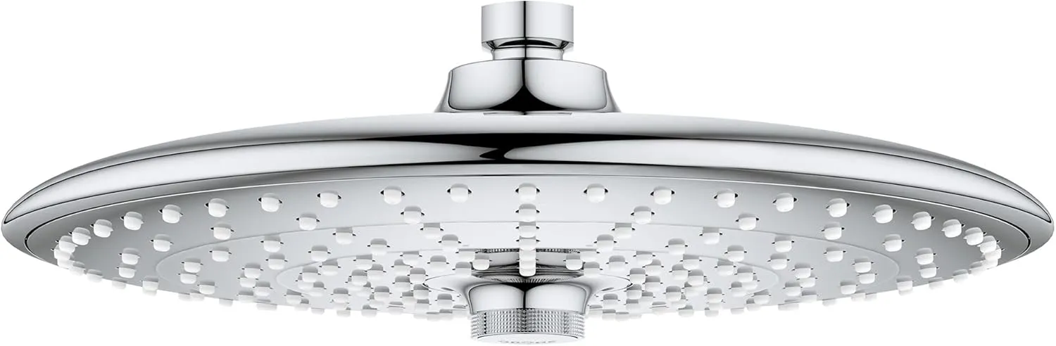 GROHE 26456000 Euphoria 260 Showerhead with 3 Sprays, Starlight Chrome
