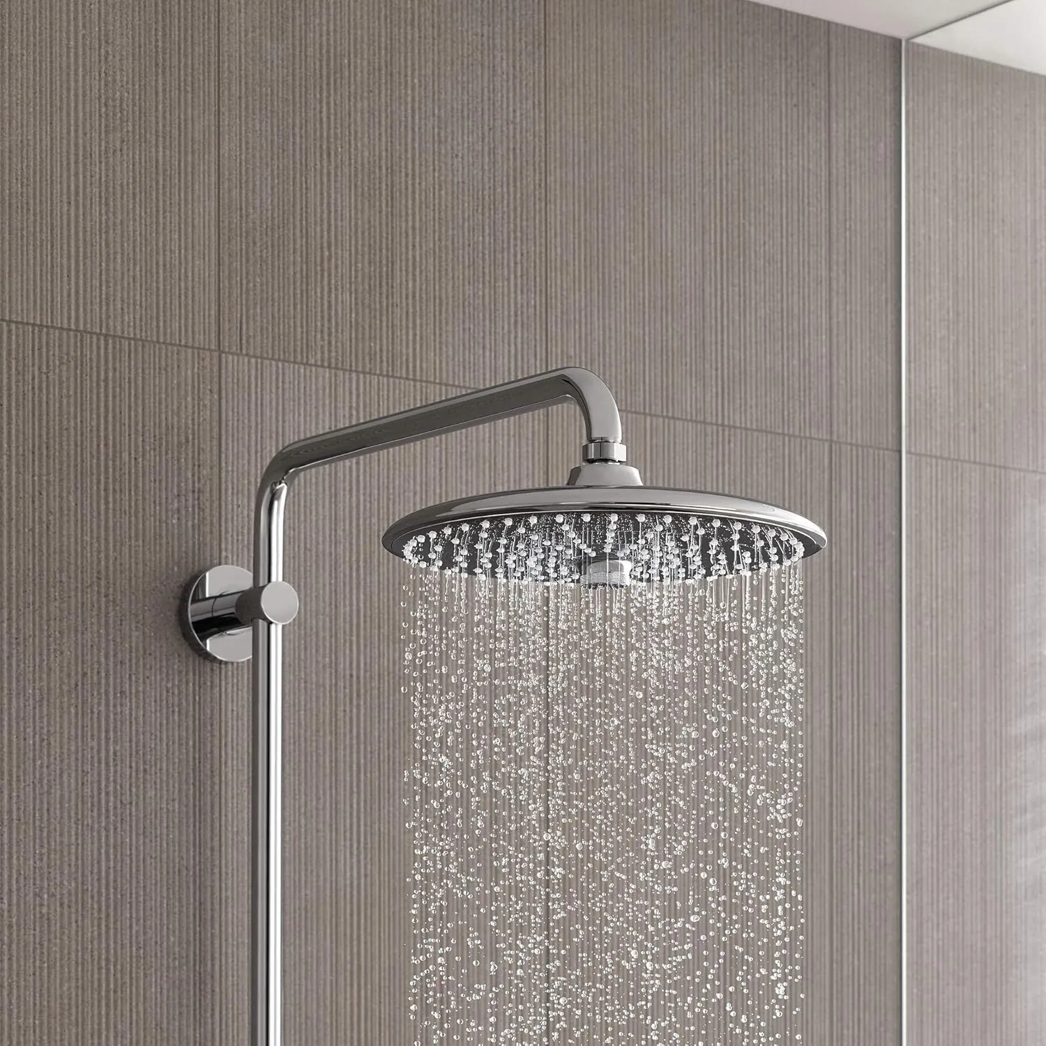 GROHE 26456000 Euphoria 260 Showerhead with 3 Sprays, Starlight Chrome