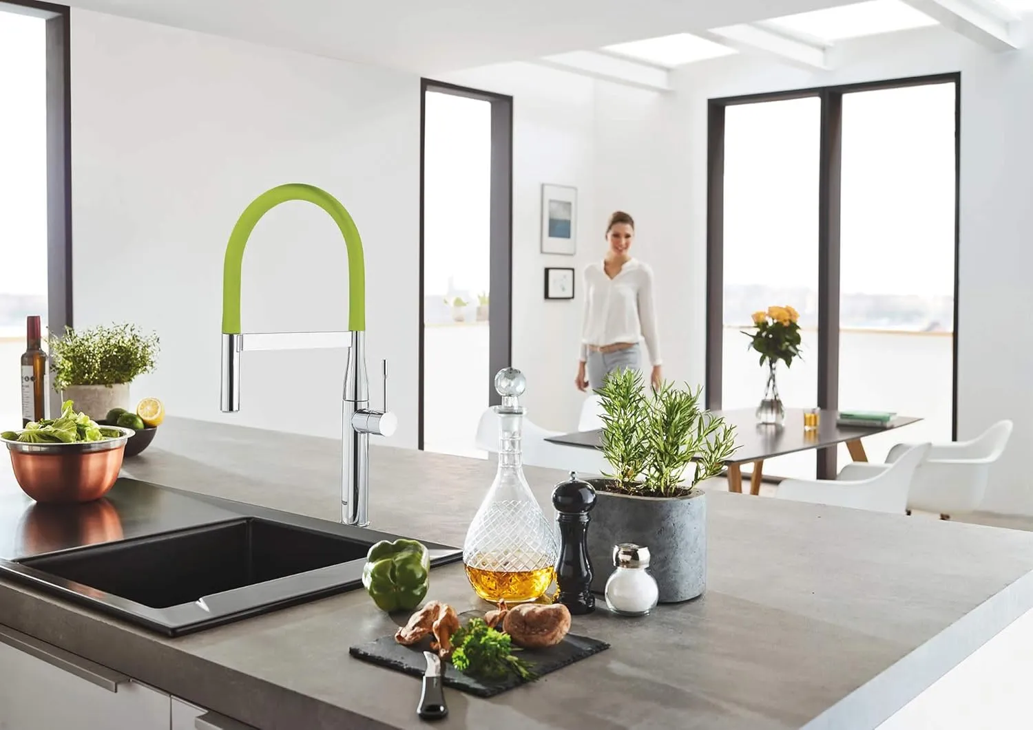Grohe 30321DP0 Essence New Semi-Pro Faucet Hose in Pink