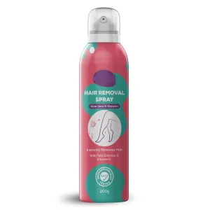 GT Removal Cream Spray for Women 200gm, Dermatologically tested, Painless Body Hair Removal Spray for legs, hands, underarm & back, formulated with Aloe Vera, Glycerin & Vitamin E