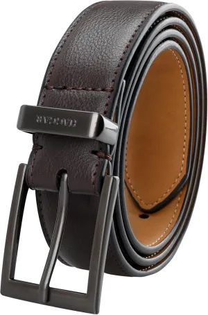 Haggar Men's Essential Belt-Dress and Casual