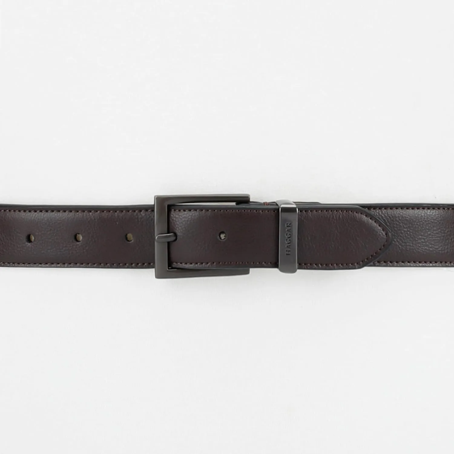 Haggar Men's Essential Belt-Dress and Casual
