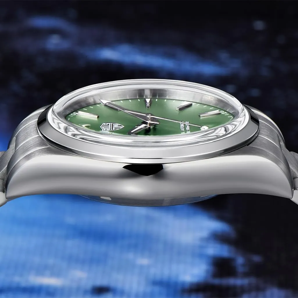 HaiQin RollsTimi 7912 Men's Automatic Watches NH35 Self Winding Movement Full Stianless Steel 100M Waterproof Fashion Dress Mechanical Wrist Watch