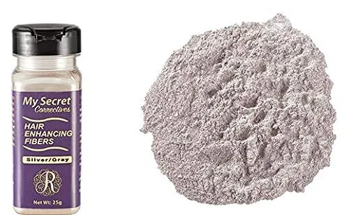 Hair Enhancing Fibers - 25 gr (Silver/Gray)