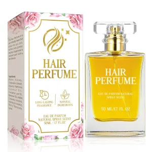 Hair Perfume, Pheromone Perfume for Women, Essential Oil Perfu-me for Hair, Per-fume Oil Extract to Ha-ir Care, Lasting Fragrance for Long Time