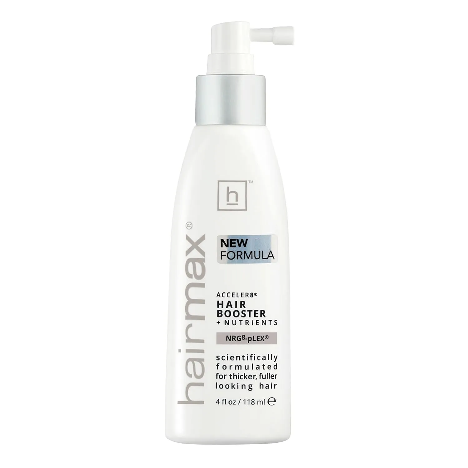 Hairmax Acceler8 Hair Booster   Nutrients - Topical Hair Regrowth Treatment - Thinning Hair Loss Solution - Advanced Scalp Care - Minimizes Hair Shedding - B Vitamins & Omega 6-4 fl oz
