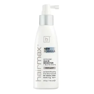 Hairmax Acceler8 Hair Booster   Nutrients - Topical Hair Regrowth Treatment - Thinning Hair Loss Solution - Advanced Scalp Care - Minimizes Hair Shedding - B Vitamins & Omega 6-4 fl oz