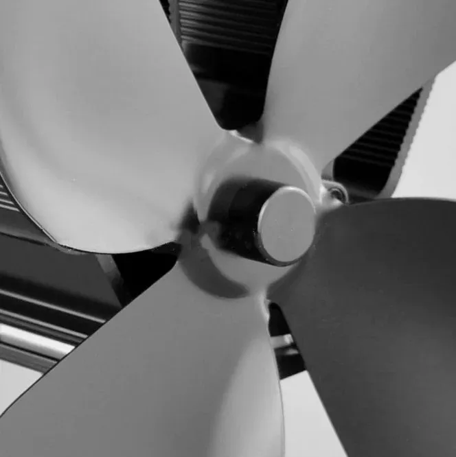 Heat Transfer Fireplace Fan