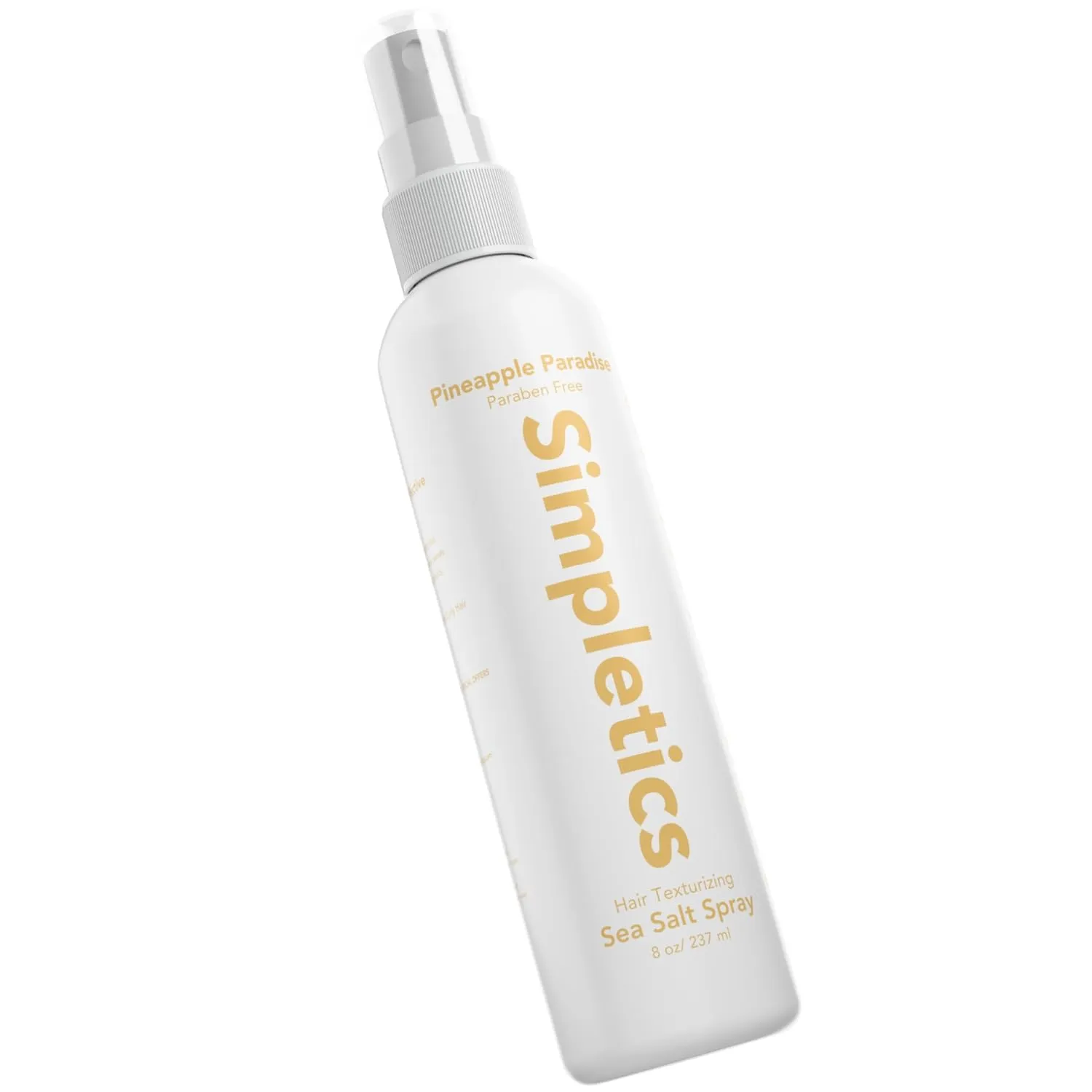 Himalayan Sea Salt Spray for Hair - All Natural, 5 Ingredient Texturizing and Volumizing Product - Piña Colada Scented - Beach Look To Add Volume & Texture - Unisex - 240ml