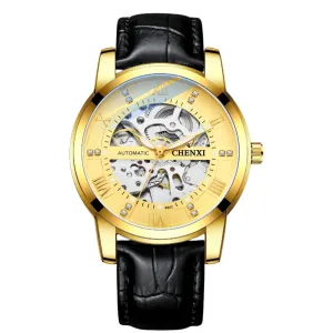 Hollow Automatic Mechanical Watch Belt Waterproof