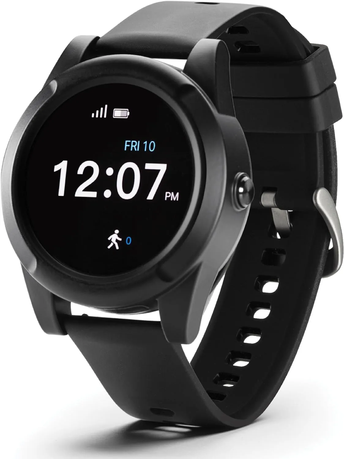 Home & WELLNESS co. SENIOR SAFETY SYSTEM Stride Medical Alert Watch- Assistance Device with GPS Tracking, Emergency Call Button, AT&T Network, Stylish Design
