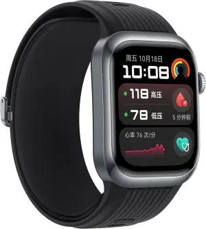 Huawei Watch D2 Luca-B19 Black Aluminium Case Black Fluorine Elastomer Strap 48mm, GPS, Heart Rate Monitor, SPO2