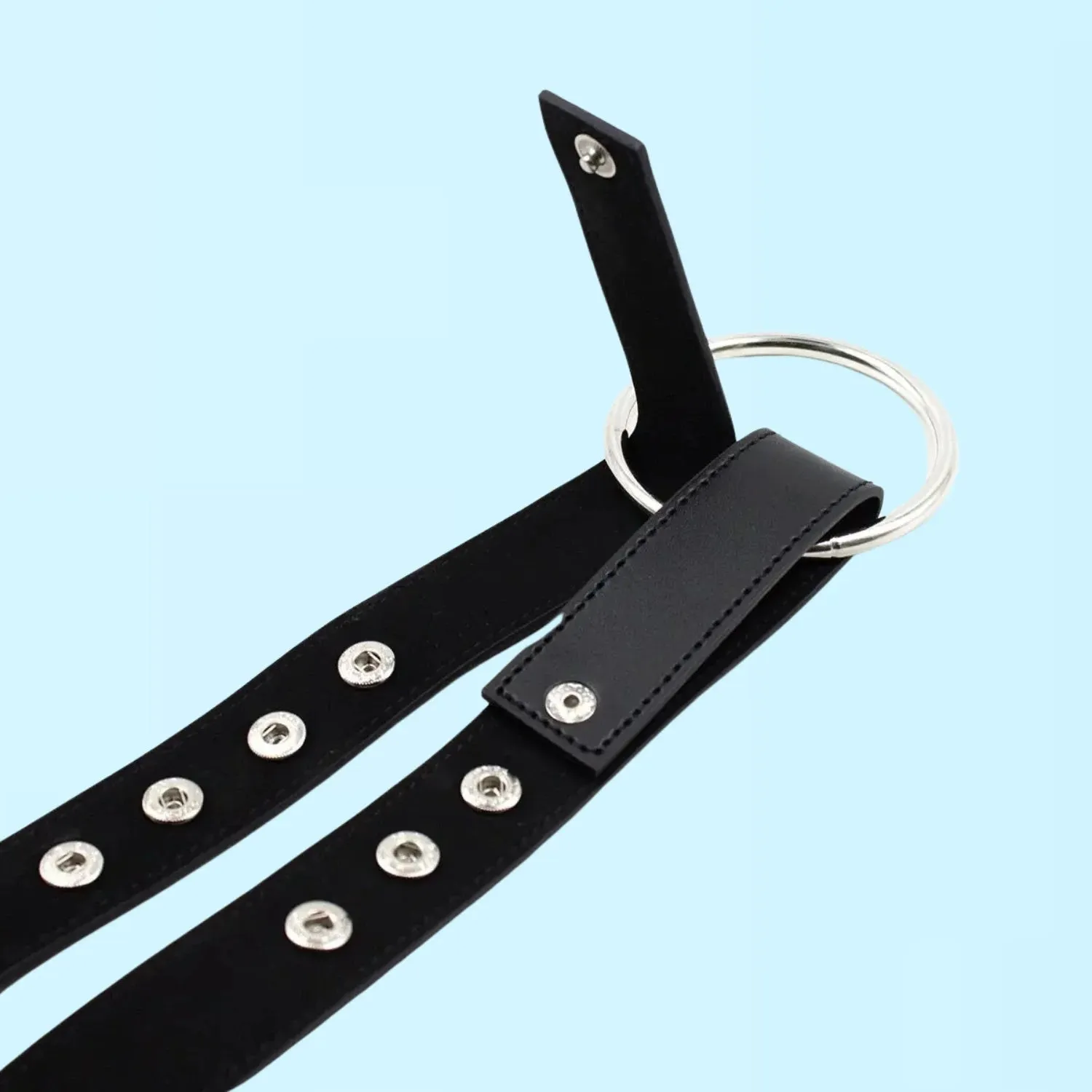 HUDSON - Leather Binding Men's Harness