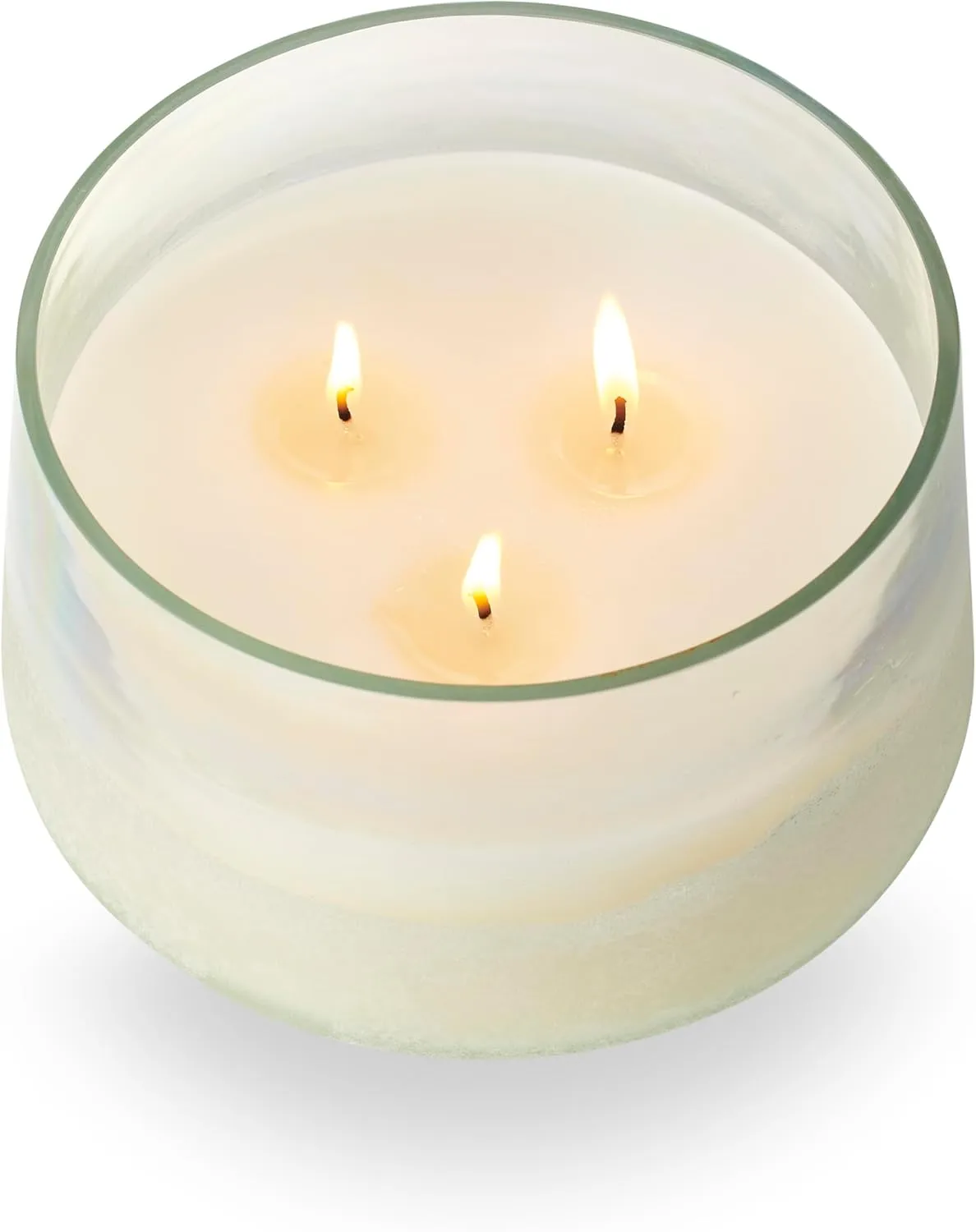 ILLUME Beautifully Done Fresh Sea Salt Large Baltic Glass Candle