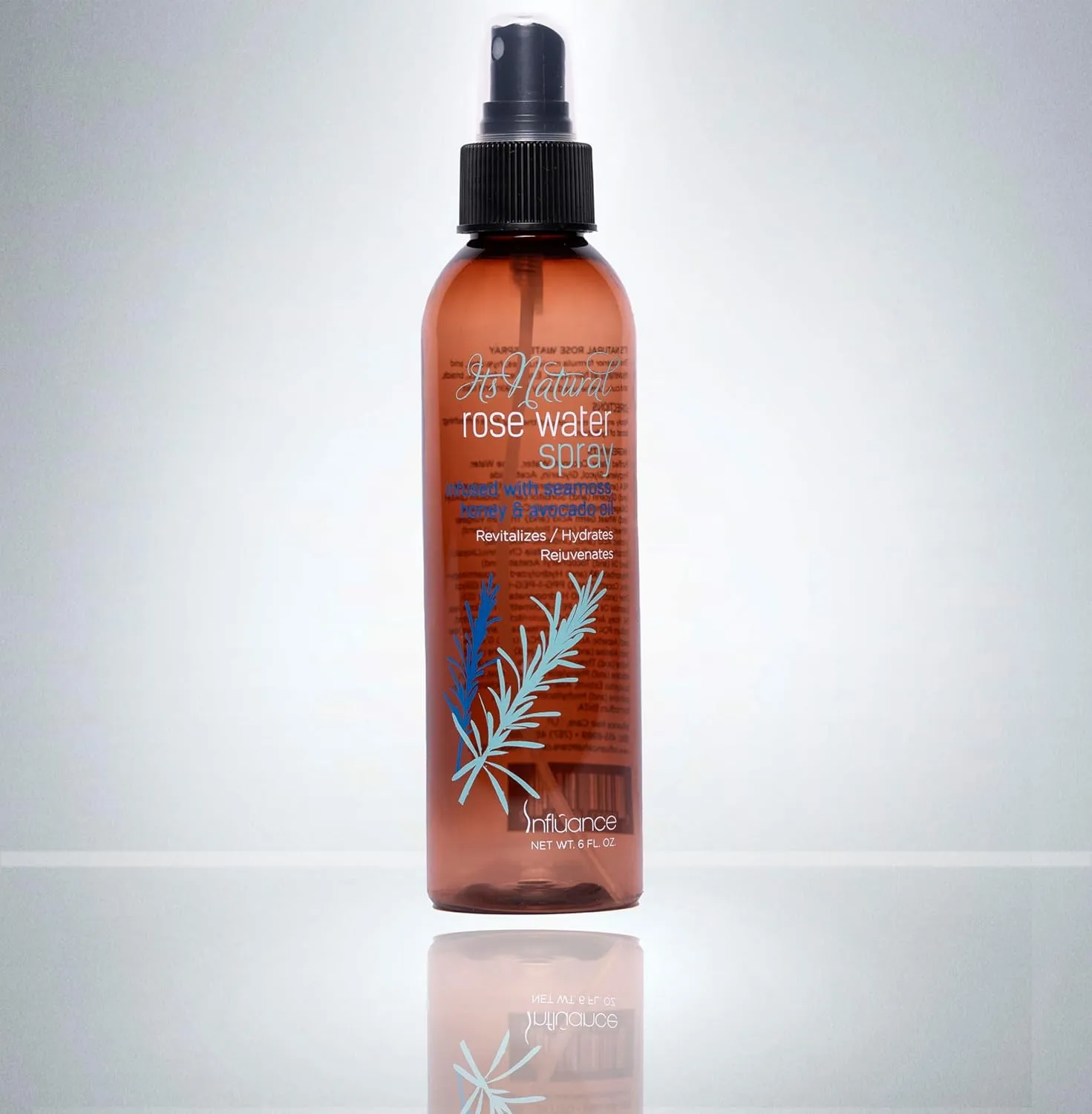 INFLUANCE It's Natural Rosewater Spray with Sea Moss