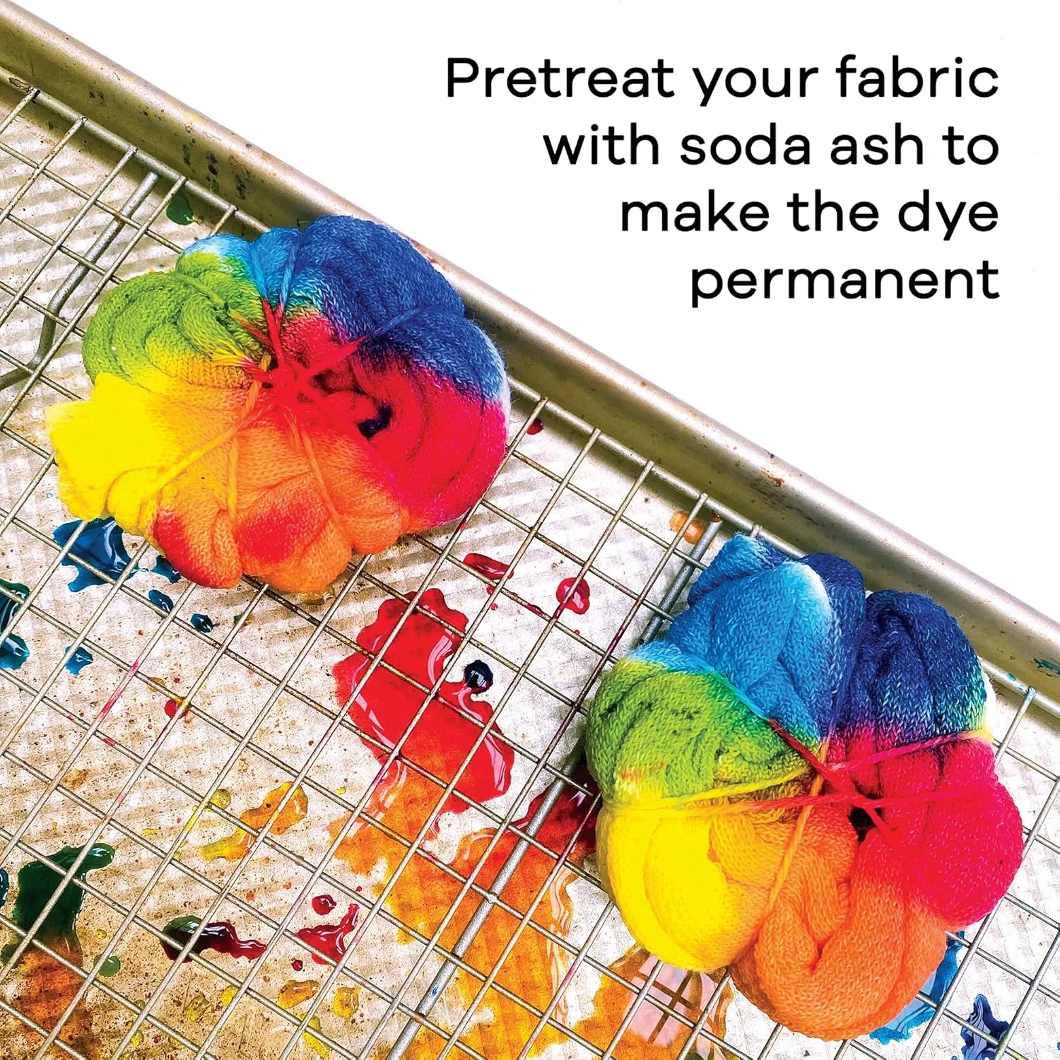 Jacquard Procion Mx Dye - Tie Dye Powder - Bright Green - 8 oz - Cold Water Fiber Reactive Dye Made in USA