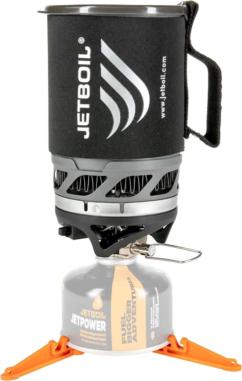 Jetboil MicroMo Lightweight Precision Camping and Backpacking Stove Cooking System with Adjustable Heat Control