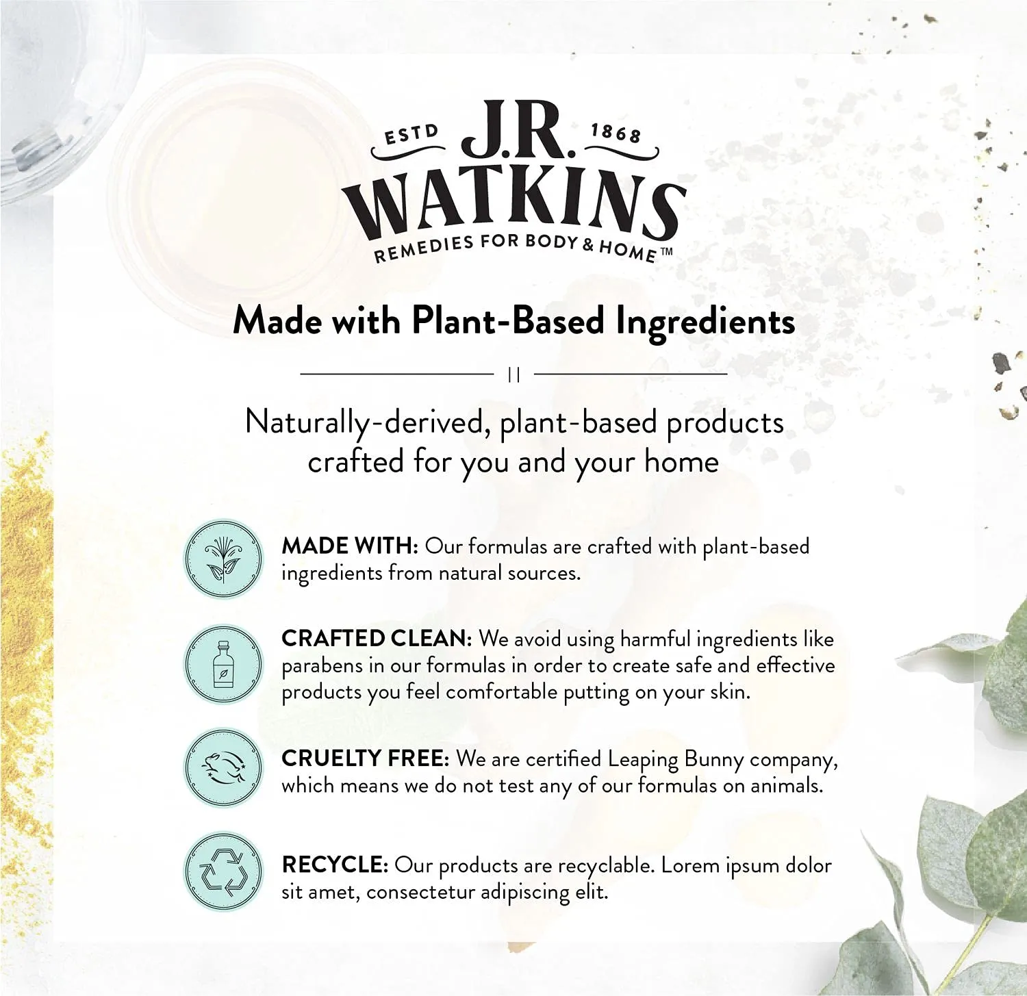 J.R. Watkins Natural Hydrating Body Oil Mist, Moisturizing Body Oil Spray for Glowing Skin, USA Made and Cruelty-Free, Lavender, 6 fl oz, Single (Pack of 3)