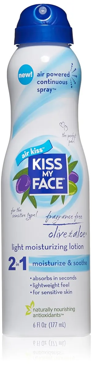 KISS MY FACE MOISTRZR SPRY FRGN FREE 6OZ