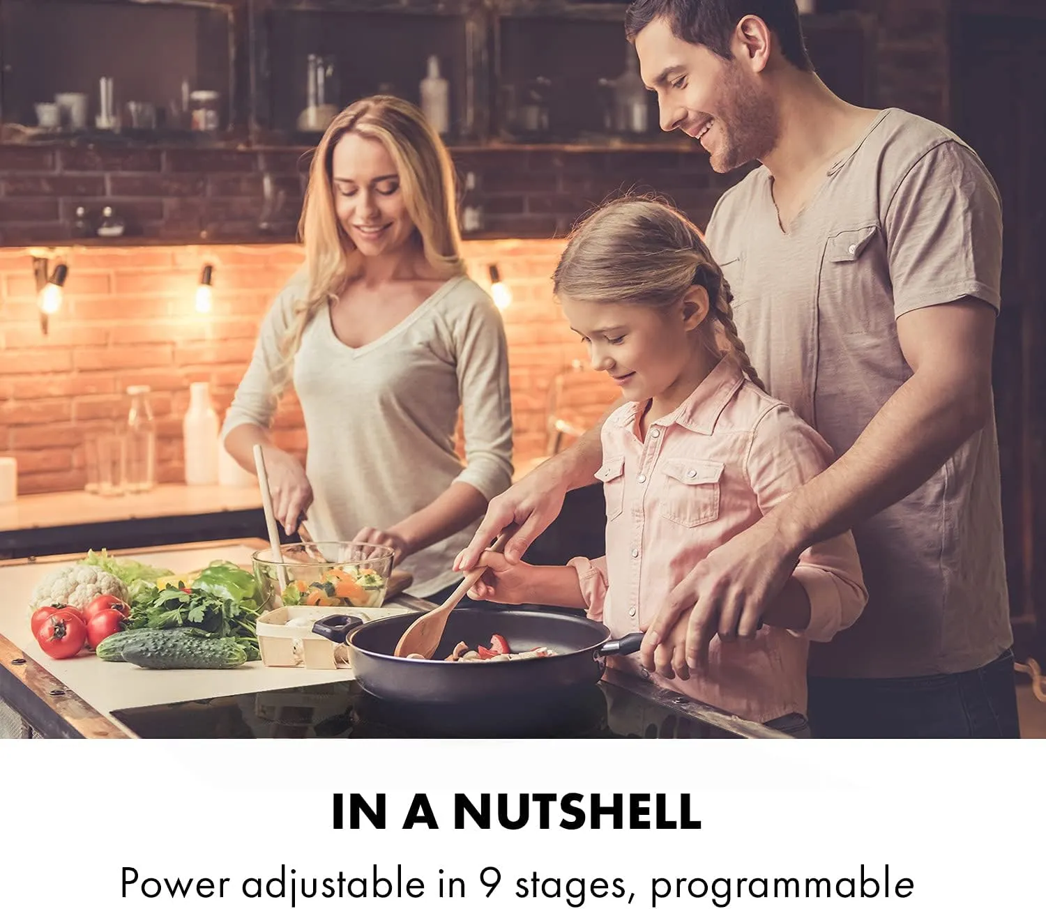 Klarstein Delicatessa 90 - induction hob, self-sufficient, built-in hob, 90 cm, 5 zones, 7000 watts, booster, pot detection, timer, glass ceramic, flex zone technology, black