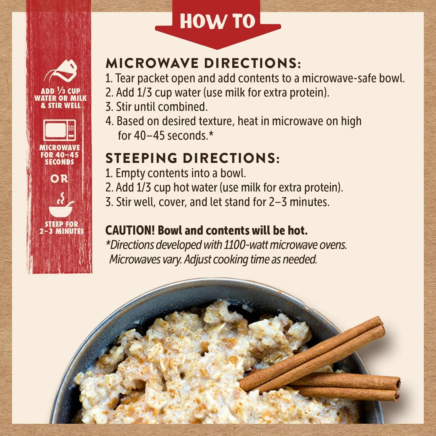 Kodiak Cakes Instant Oatmeal Packets - High Protein- 100% Whole Grains Breakfast Food - Cinnamon (36 Packets)