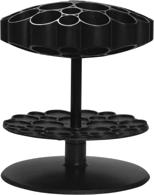 Kuhn Rikon 20048 Rotating Honeycomb Utensil Caddy, Black