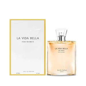 La Vida Bella Women Perfume–Bold & Sophisticated Scent Eau De Parfum With Citrus,Spice,And Woody Notes Long Lasting Natural Spray Fragrance 3.4 Fl Oz