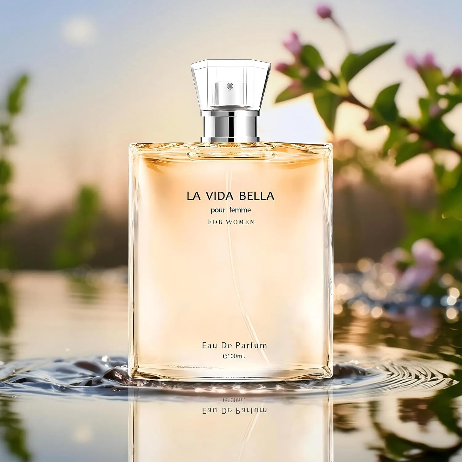 La Vida Bella Women Perfume–Bold & Sophisticated Scent Eau De Parfum With Citrus,Spice,And Woody Notes Long Lasting Natural Spray Fragrance 3.4 Fl Oz