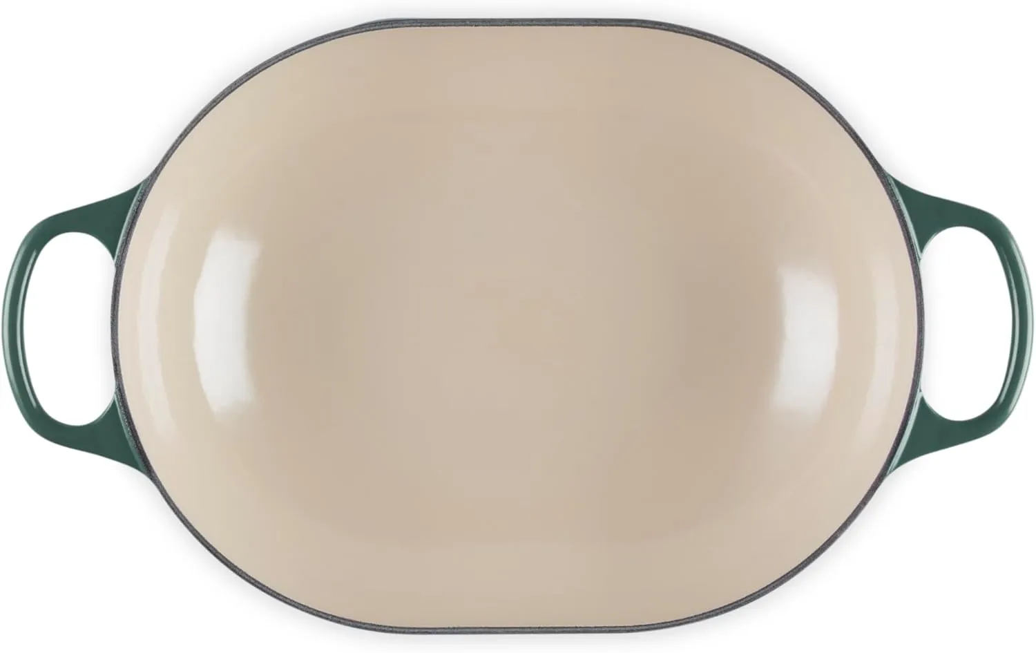 Le Creuset Enameled Cast Iron Signature Oval Casserole with Lid, 3.75 qt., Artichaut
