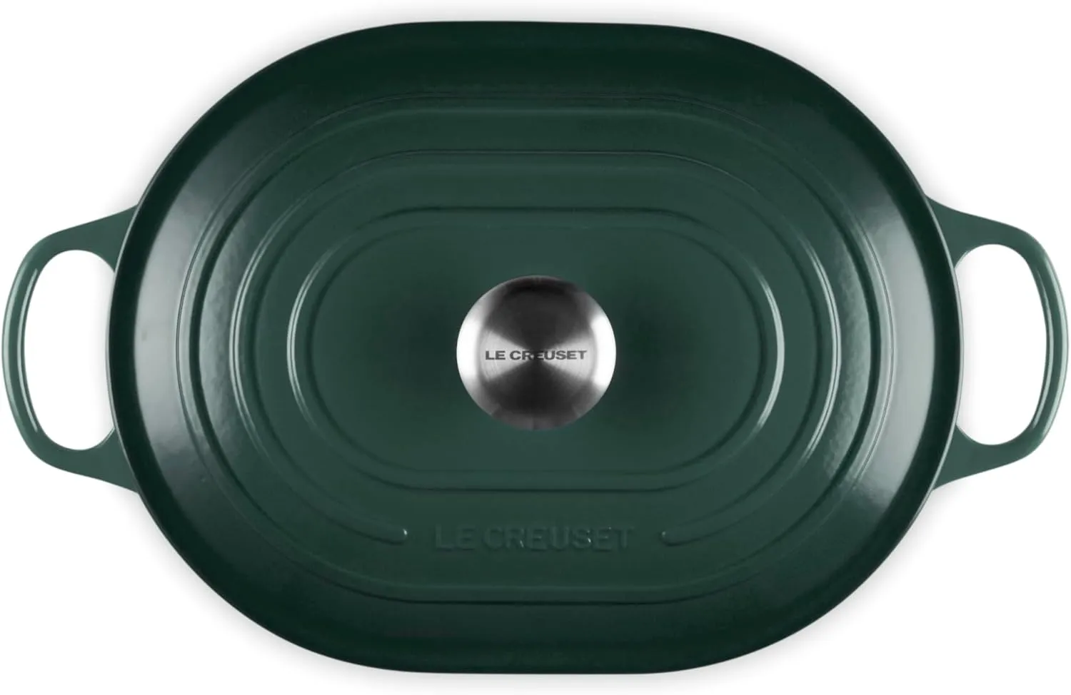 Le Creuset Enameled Cast Iron Signature Oval Casserole with Lid, 3.75 qt., Artichaut