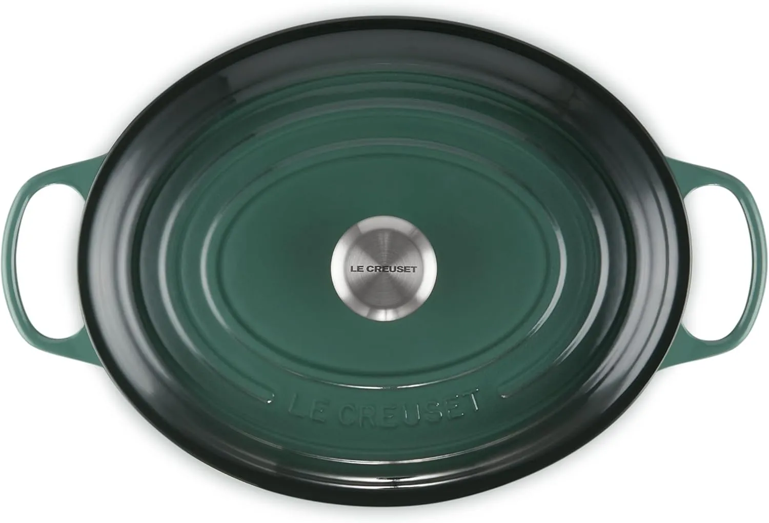 Le Creuset Enameled Cast Iron Signature Oval Dutch Oven, 8 qt., Artichaut