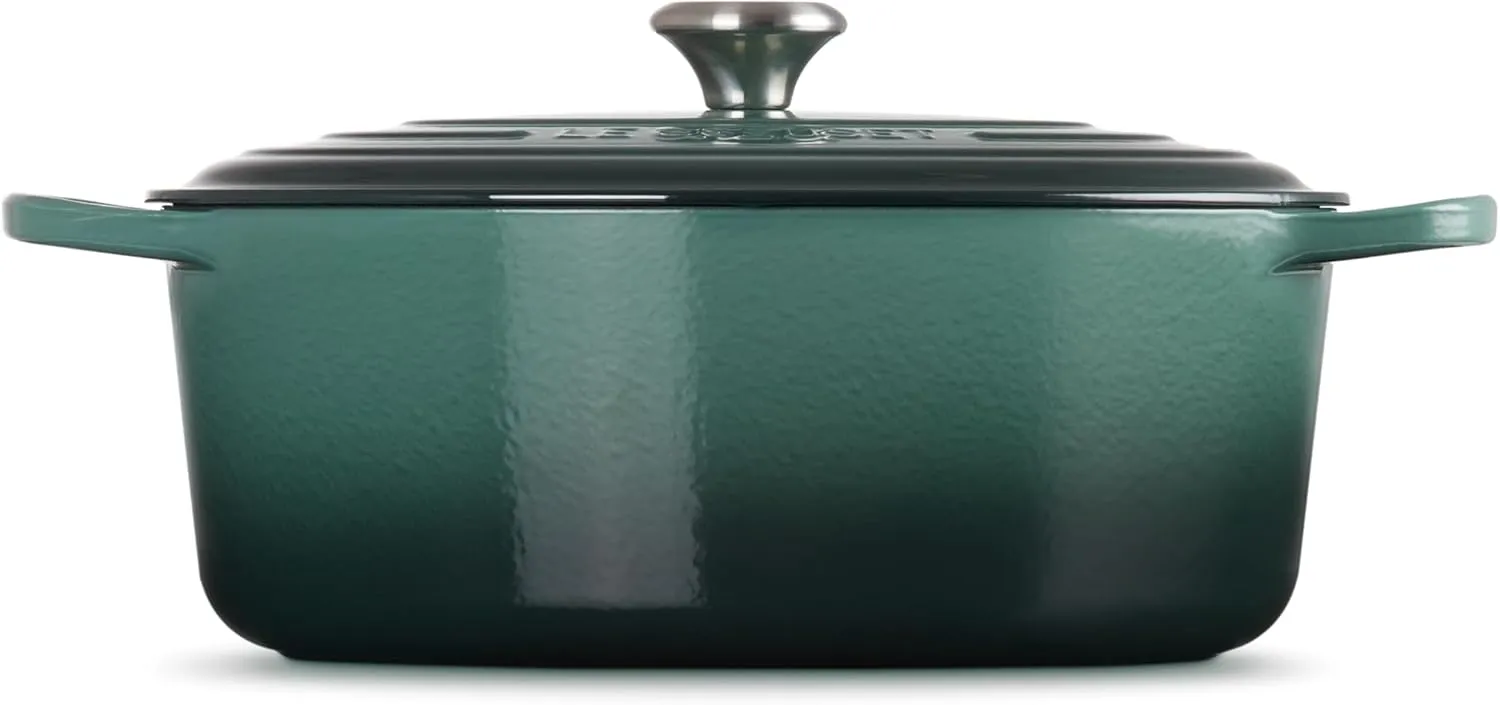 Le Creuset Enameled Cast Iron Signature Oval Dutch Oven, 8 qt., Artichaut
