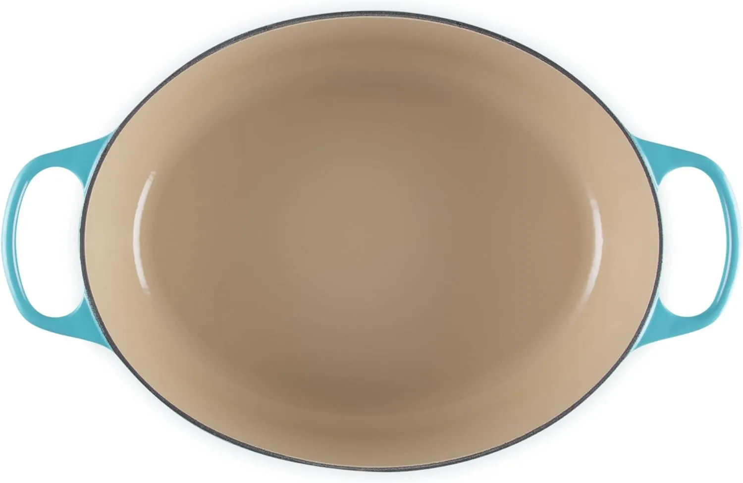 Le Creuset Enameled Cast Iron Signature Oval Dutch Oven, 8 qt., Caribbean