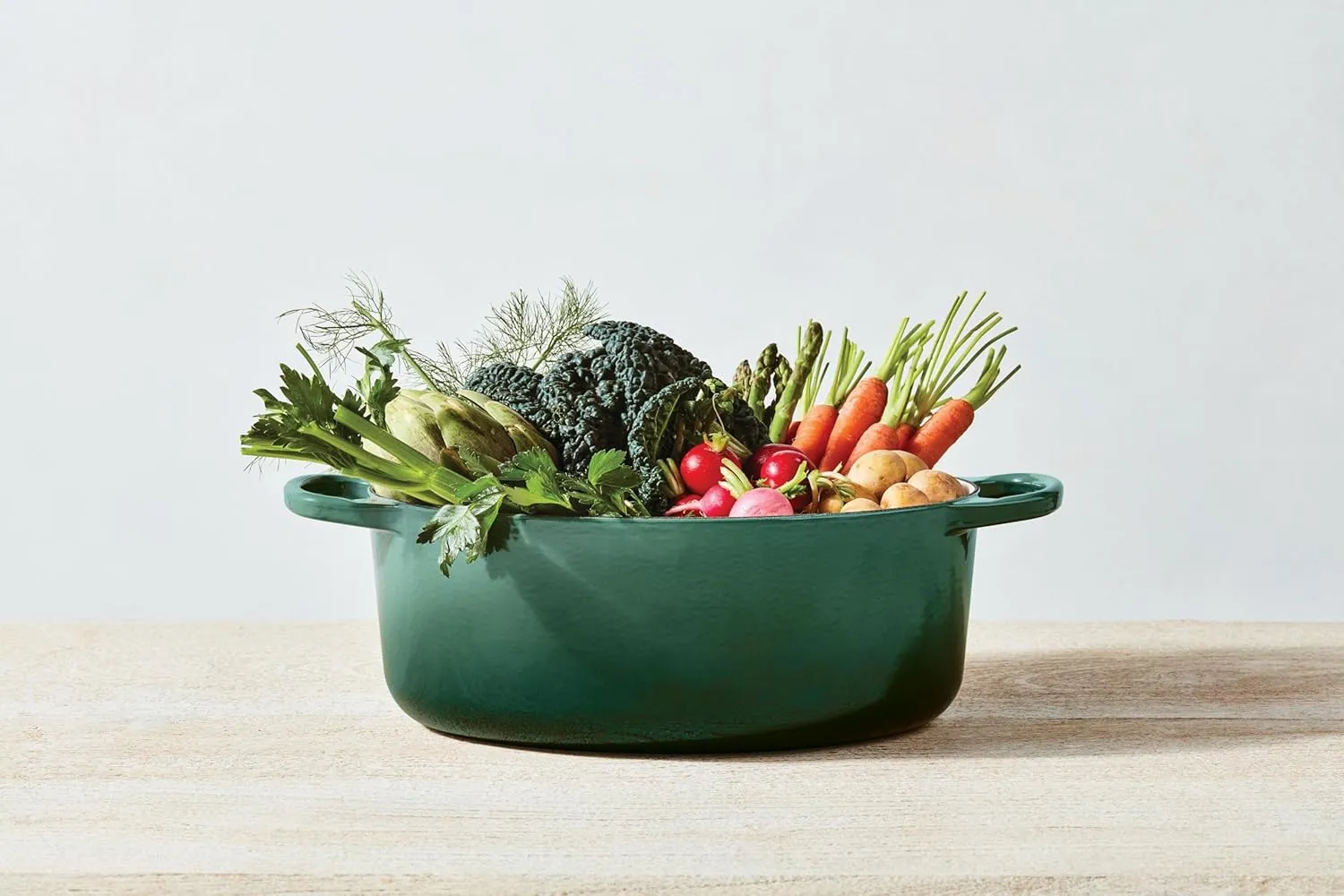 Le Creuset Enameled Cast Iron Signature Oval Dutch Oven, 8 qt., Licorice