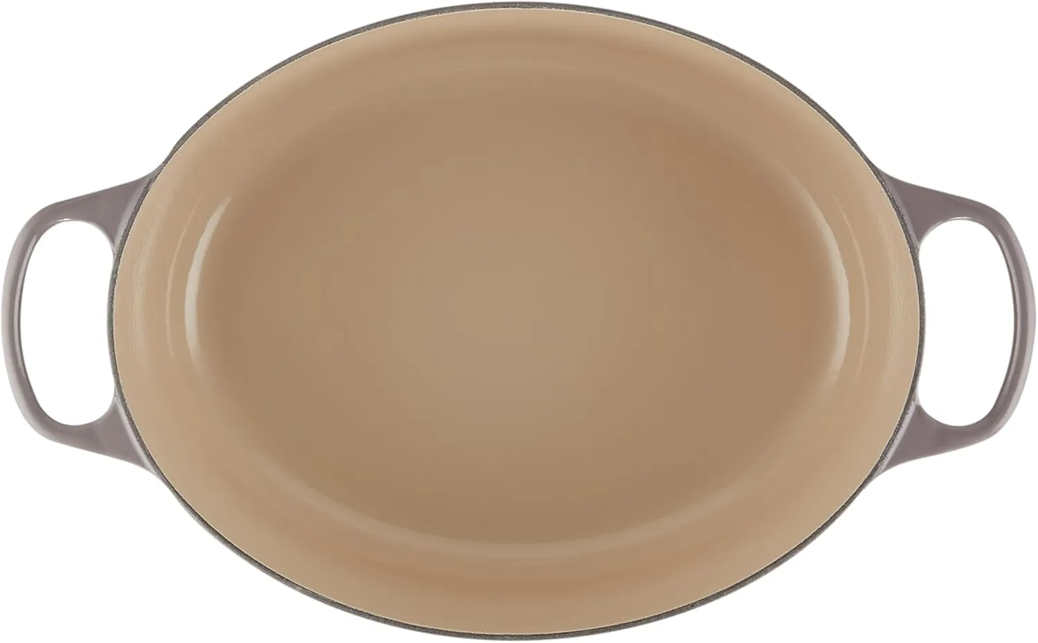 Le Creuset Enameled Cast Iron Signature Oval Dutch Oven, 9.5 qt., Oyster