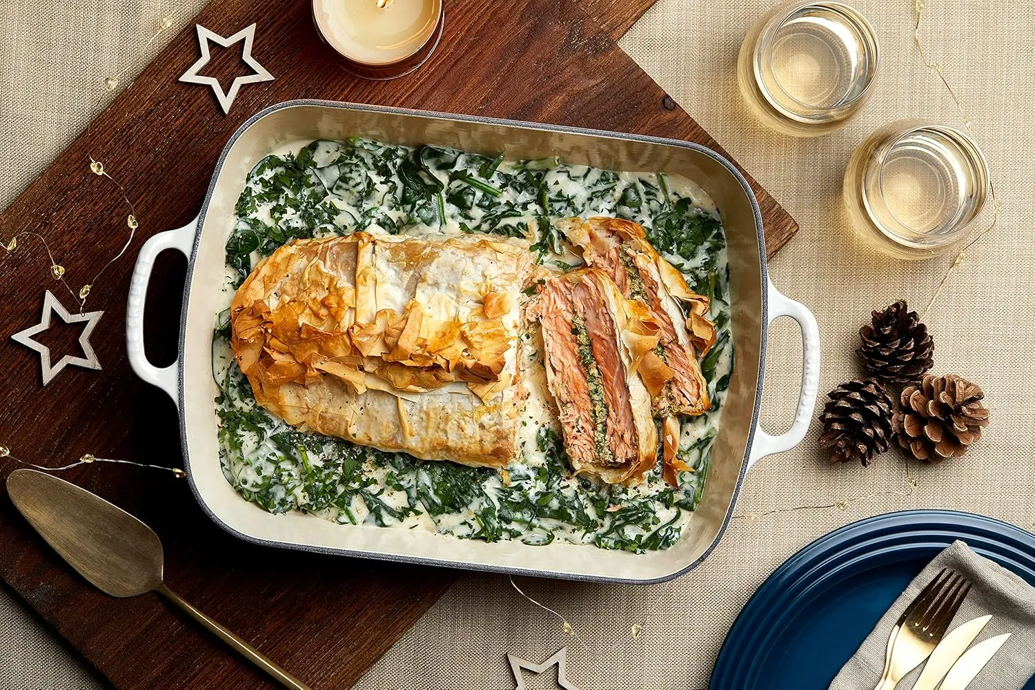 Le Creuset Enameled Cast Iron Signature Rectangular Roaster, 5.25 qt. (11.7" x 16.8") , Shallot