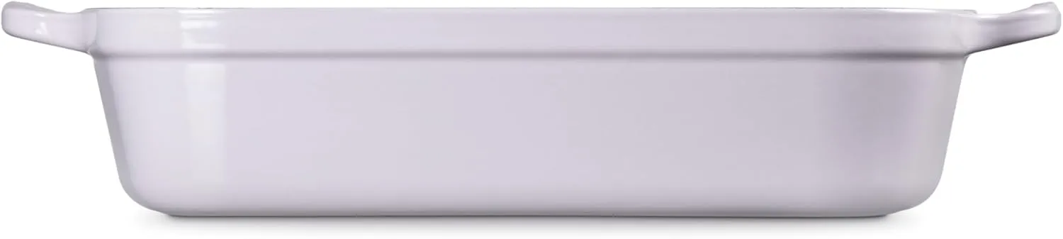 Le Creuset Enameled Cast Iron Signature Rectangular Roaster, 5.25 qt. (11.7" x 16.8") , Shallot