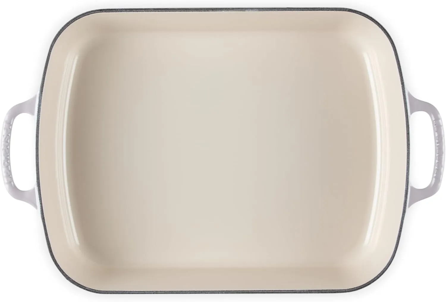 Le Creuset Enameled Cast Iron Signature Rectangular Roaster, 5.25 qt. (11.7" x 16.8") , Shallot