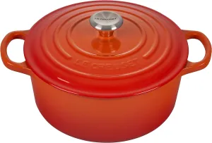 Le Creuset Enameled Cast Iron Signature Round Dutch Oven, 3.5 qt. , Flame