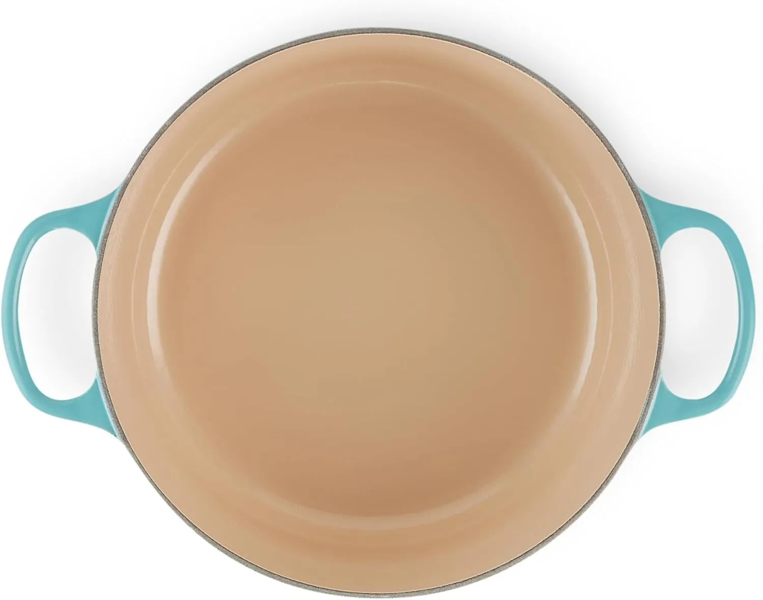 Le Creuset Enameled Cast Iron Signature Round Dutch Oven, 7.25 qt., Caribbean