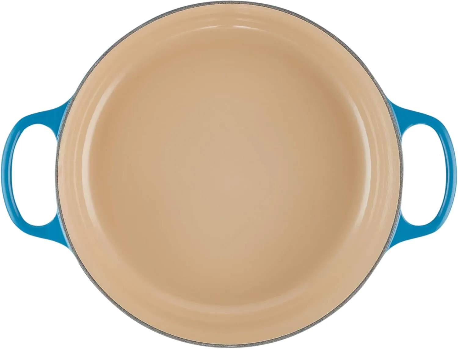 Le Creuset Enameled Cast Iron Signature Round Wide Dutch Oven, 6.75 qt., Marseille