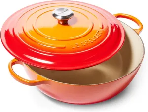 Le Creuset Signature Cast Iron Chef's Oven, 7.5qt, Flame