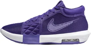 Lebron Witness 8 (Team Bank) Basketball Shoes (FB9944-500, Field Purple/Field Purple/White) Size 10
