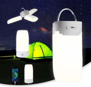 LED Camping Lantern Rechargeable, Foldable Camping Light with 96 LEDs,5000mAh Tent Light with Stepless Dimming,IPX4 Waterproof Lantern for Power Outages,Emergency,Outdoor,Camping Gear